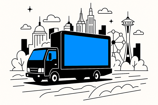 mobile led truck usa